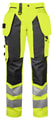 Projob Dames Werkbroek 6519 yellow-black
